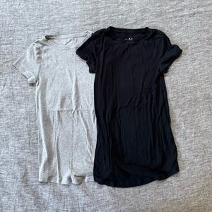 Isabel maternity shirts gray/black, XS